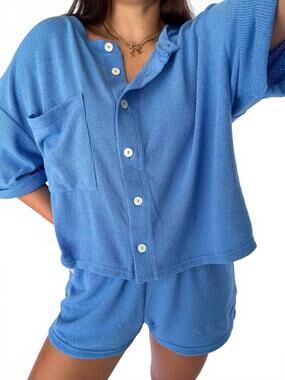 NEW MAINSTRIP the salt air lounge set in blue